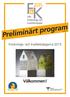Preliminärt program150617