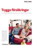 Trygga försäkringar. för dig som är medlem i Finansförbundet