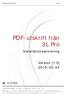 PDF-utskrift från 3L Pro