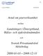 Avtal om jourverksamhet. Landstinget i Östergötland, Hälso- och sjukvårdsnämnden. Svensk Privattandvård Aktiebolag 2008-01-01 2008-12-31. mellan.