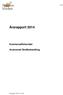 1(18) Årsrapport 2014. Kommunalförbundet. Avancerad Strålbehandling. Årsrapport 2014 ver 3.doc