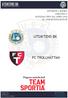 UTSIKTENS BK UTSIKTENS BK FC TROLLHÄTTAN. Dagens matchvärd. DIVISION 1 SÖDRA OMGÅNG 2 MÅNDAG DEN 28:e APRIL 2014 KL 19:00 RUDDALENS IP