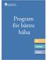 Program för bättre hälsa