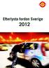 Efterlysta fordon Sverige 2012