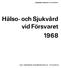 INLEDNING TILL. Veterinärvård vid armén / Överfältveterinären. Stockholm : 1946-1957. (Sveriges officiella statistik). Täckningsår: 1945-1955.