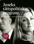 Juseks rättspolitiska program