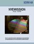 NYEMISSION XZERO AB. 26 sept 3 okt 2008