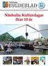 nr 2 2015 Näshulta Kulturdagar firar 10 år