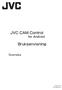 JVC CAM Control. Bruksanvisning. for Android. Svenska LYT2562-011A 0812YMHYH-OT