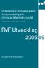 RVF Utveckling 2005:06