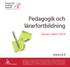 Pedagogik och lärarfortbildning