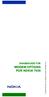 SNABBGUIDE FÖR MODEM OPTIONS FOR NOKIA 7650