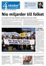 Nio miljarder till folket Så stoppade Den Nya Välfärden olagliga kommunala affärer