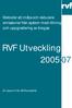 RVF Utveckling 2005:07