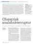 Obstetrisk analsfinkterruptur