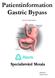 Patientinformation Gastric Bypass