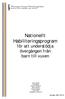 Nationellt Habiliteringsprogram för att understödja övergången från barn till vuxen
