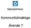 Kommunfullmäktige. Ärende 7