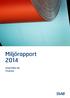 Miljörapport 2014. SSAB EMEA AB Finspång