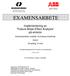 EXAMENSARBETE. Implementering av Failure Mode Effect Analysis på elmotor. Examensarbete, produkt- & process utveckling KN3050.