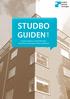 STUDBO GUIDEN. En genomgång av studentbostadssituationen på Sveriges största studieorter