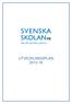 UTVECKLINGSPLAN 2012-16