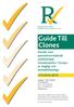 Guide Till Clones UTGÅVA 2015. Handel med patentöverträdande nytillverkade tonerkassetter i Europa är olagligt och samhällsfientligt