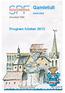Gamletull. Program hösten 2015. Halmstad. Grundad 1989