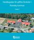 Handlingsplan för giftfria förskolor i Ronneby kommun. - etapp 1