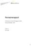 Revisionsrapport. Nerikes Brandkår, 2008. Granskning av det olycksförebyggande arbetet 2008-04 21. Ref R Wallin (1)