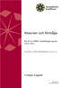 Resurser och förmåga. En del av SSBF:s handlingsprogram 2012-2015. Vi skapar trygghet! Fastställt av förbundsfullmäktige 2011-11-22