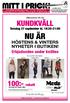 Välkommen till vår. Torsdag 27 september kl. 18:30-21:00. HÖSTENS & VINTERS NYHETER I BUTIKEN! Erbjudanden under kvällen. Ett urval från våra märken.