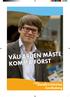 VÄLFÄRDEN MÅSTE KOMMA FÖRST