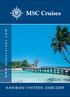 .msccruises.com www K A R I B I E N V I N T E R N 2 0 0 8 / 2 0 0 9