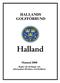 HALLANDS GOLFFÖRBUND. Manual 2008. Regler för tävlingar och information till ledare och föräldrar