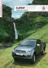 www.mitsubishimotors.se DOUBLE CAB / CLUB CAB