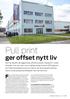 Pull print. ger offset nytt liv. OFFSET TEXT OCH FOTO HENRIK CHRISTIANSEN hch@coolgraphics.dk