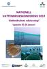 NATIONELL VATTENBRUKSKONFERENS 2012