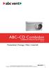 ABC CD Combidon. Produktblad Montage Miljö Underhåll