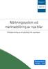 Märkningssystem vid marknadsföring av nya bilar