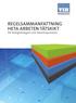 REGELSAMMANFATTNING HETA ARBETEN TÄTSKIKT. För fastighetsägare och takentreprenörer