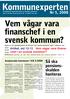 Vem vågar vara finanschef i en svensk kommun?