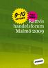 9-10. Rättvis handelsforum Malmö 2009. fair trade. oktober. program