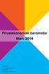 Privatekonomiskbarometer Mars2014