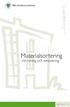 Materialsortering. vid rivning och renovering ISBN 91-85125-17-2
