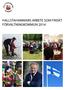 HALLSTAHAMMARS ARBETE SOM FINSKT FÖRVALTNINGKOMMUN 2014