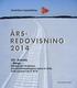 ÅRS- REDOVISNING 2014