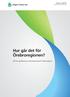 Rapport 2015:05 Författare: Anders Niklasson. Hur går det för Örebroregionen? 2015 års uppföljning av Utvecklingsstrategi för Örebroregionen
