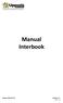 Manual Interbook. Datum: 2013 01 24 Version 1.3 Sidan 1 (14)