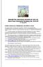 Aktuellt från Strömstad akademi Nr 2015-05 News from Strömstad Academy No. 2015-05 31 maj 2015